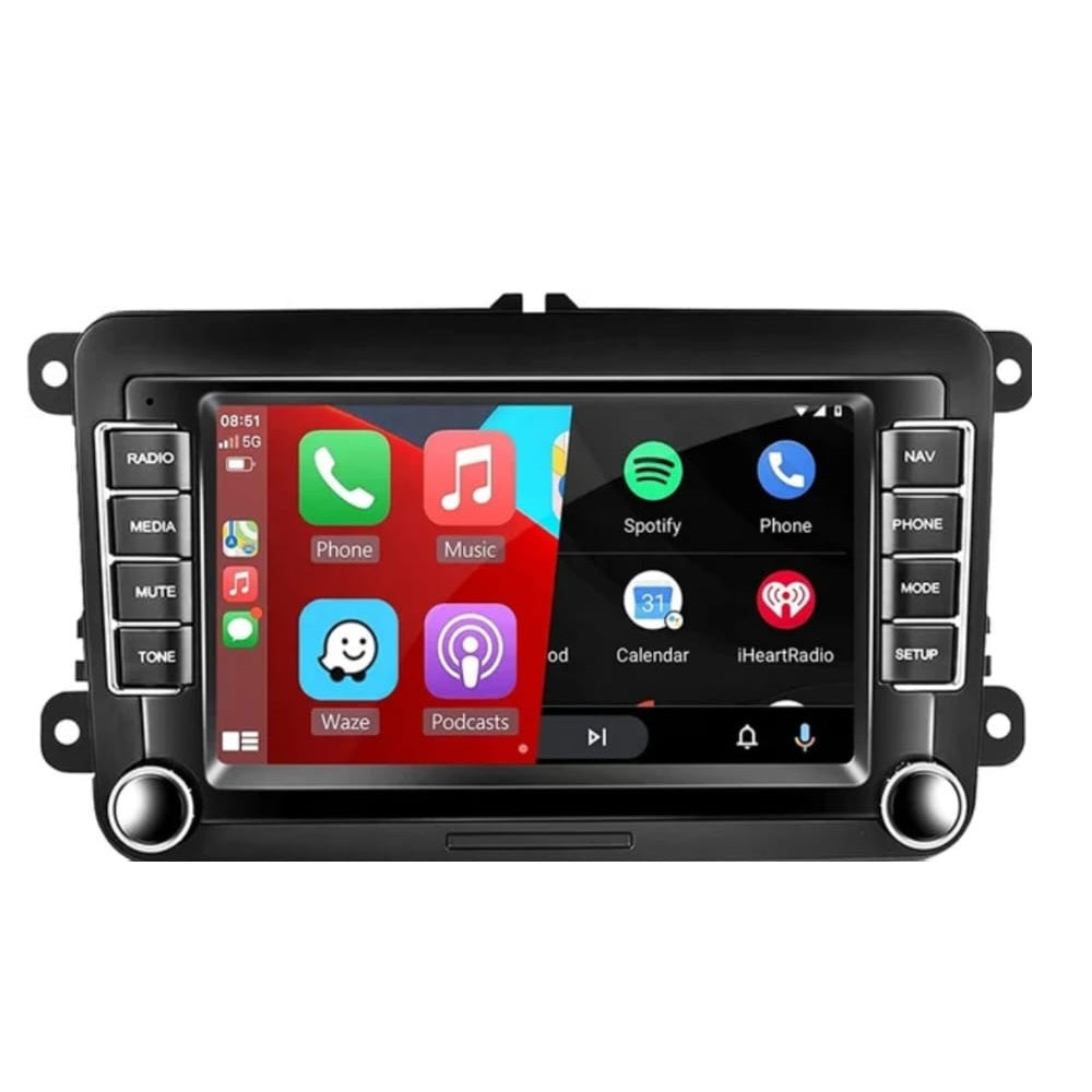 Navigatie VW, Skoda, Seat, 2GB RAM + 64GB ROM, 7 inch, Android 13, Bluetooth, Car Kit, Wifi, USB